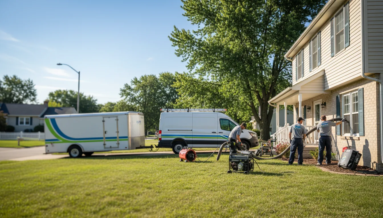 Flooded Basement Restoration And Cleanup With Repair in Monument, CO near me